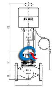 自力式電控溫度調節(jié)閥(配PSL)